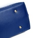 Women's 4-Piece Blue Handbag Set with Teddy Bear Charm - - Image 7