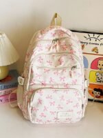 Teen Girls 3-Piece School Backpack Set – Lightweight Canvas - Image 6