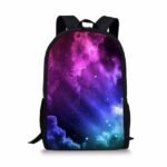 Galaxy Print Backpack – Durable and Stylish Space Nebula - Image 9