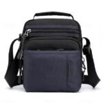 Men's Water-Resistant Nylon Crossbody Messenger Bag –