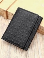RFID Blocking Genuine Leather Wallet for Men – Trifold Design - Image 9