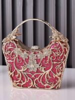 Women's Glitter Evening Handbag – Multiple Colors, - Image 13