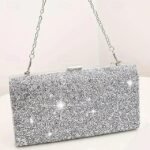 Women's Rhinestone Jewelry and Clutch Set for Weddings and - Image 3