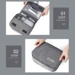 Portable Hanging Toiletry Bag - Waterproof Travel Organizer for - Image 4