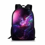 Galaxy Print Backpack – Durable and Stylish Space Nebula - Image 10