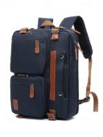 Men's Waterproof Multi-Function Laptop Backpack - Vintage - Image 17