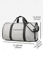 Men's Suit Travel Bag Duffel Bag - Spacious duffel bag - Image 11