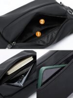 Men's Waterproof Fanny Bag Waist Bag with Reflective Strips - Image 6