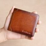 Men's RFID Blocking Bifold Wallet, Genuine Leather Slim - Image 3
