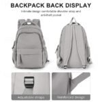 Men's Women's Backpack Commuter Backpack School - Image 4
