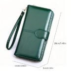 Women's RFID Blocking Faux Leather Wallet - - Image 3
