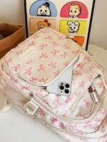 Teen Girls 3-Piece School Backpack Set – Lightweight Canvas - Image 9