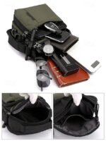 Men's Water-Resistant Nylon Crossbody Messenger Bag – - Image 6