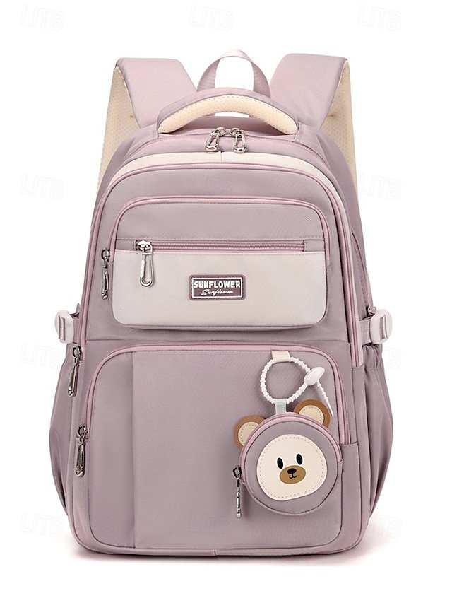 mymorg1751367567755 Teen Waterproof Backpack with Trolley Sleeve – Multi-Pocket - Image 1