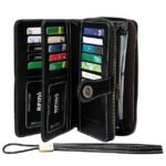 Men's Large Capacity RFID Blocking Cowhide Leather Wallet - Image 26