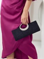Women's Clutch Evening Bag Wristlet Polyester Party Wedding - Image 3