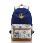 Women's Backpack School Bag Bookbag School Daily Flower