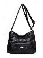 Women's Crossbody Bag Shoulder Bags PU Leather Office - Image 13