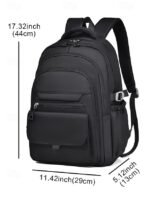 Women's Waterproof and Scratch-resistant Nylon Backpack - - Image 8