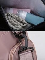 Women's Travel Duffel Bag with Shoe Compartment – - Image 9