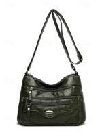 Women's Crossbody Bag Shoulder Bags PU Leather Office - Image 12