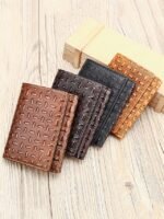 RFID Blocking Genuine Leather Wallet for Men – Trifold Design - Image 7