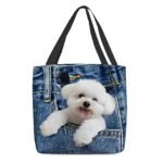 Women's Tote Shoulder Bag Canvas Tote Bag Polyester - Image 9
