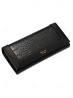 Women's Crocodile Pattern Faux Leather Long Wallet with - Image 13