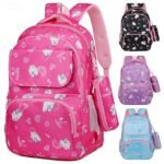 Children's Cartoon Printed School Backpack with