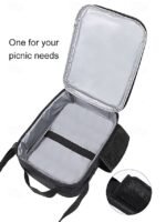 Girls'3-Piece Fox Backpack Set with Lunch Bag and Pencil - Image 10