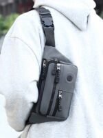 30pcs Men's Water-Repellent Nylon Waist Bag – Multi-Pocket - Image 10