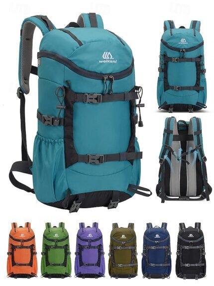 Large Capacity Waterproof Hiking Backpack with Hydration Bag -