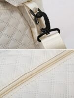 Women's Polyester Quilted Duffel Bag Set, Multiple Colors, - Image 12