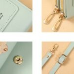 Women's Pink Multi - Zipper Crossbody Phone Bag, Compact - Image 6