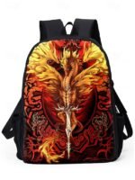 Boys' dragon themed three-piece backpack set, Including - Image 19
