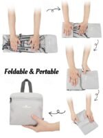 Unisex Foldable Hiking Backpack – Lightweight Travel Daypack, - Image 3