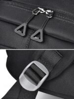 Women's Waterproof and Scratch-resistant Nylon Backpack - - Image 7