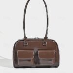 Women's Large Capacity Faux Leather Handbag, Multiple