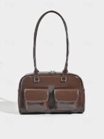 Women's Large Capacity Faux Leather Handbag, Multiple