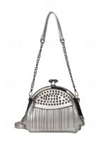 Women's Large Capacity Faux Leather Fringe Crossbody Bag - Image 15