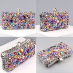 Women's Clutch Evening Bag Wristlet Clutch Bags Polyester - Image 5