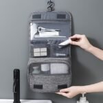 Portable Hanging Toiletry Bag - Waterproof Travel Organizer for - Image 2