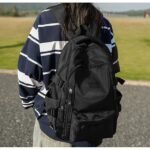 Women's Pastel Green School Backpack – Lightweight Large - Image 7