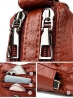 Women's Crossbody Bag Shoulder Bags PU Leather Office - Image 8